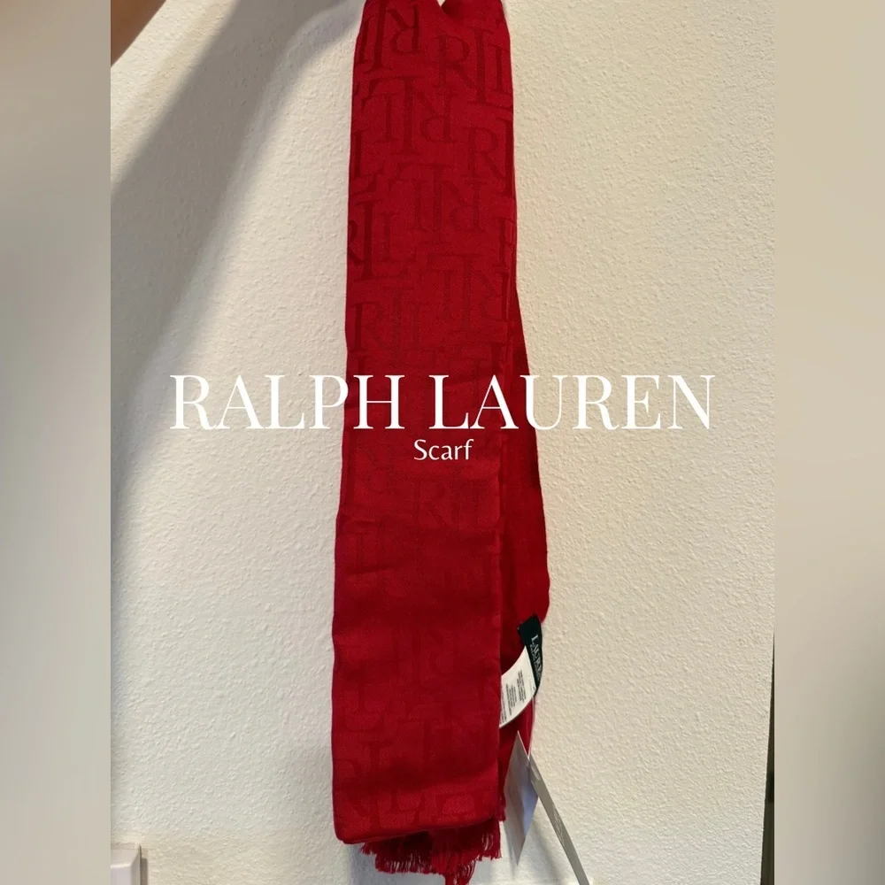 Ralph Lauren Charlotte Monogram Lightweight Jacquard - Picture 1 of 6